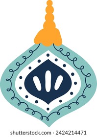 Christmas Tree Toy Vector Illustration