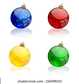 Christmas tree toys set