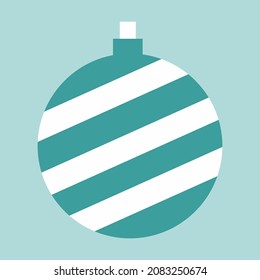 Christmas tree toys	 vector bauble illustrations, winter mood holidays Christmas and new year Christmas tree