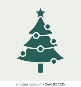 Árvore de Natal vetor útil moderno Design de ilustração atraente fundo colorido.eps