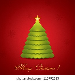 Christmas tree vector