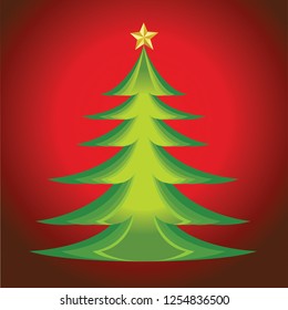 Christmas tree vector