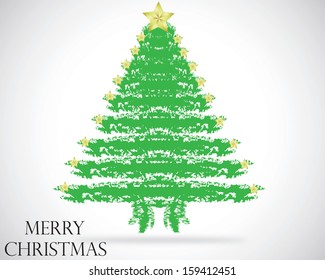 Christmas tree. Vector