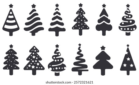 christmas tree vector. christmas tree.
