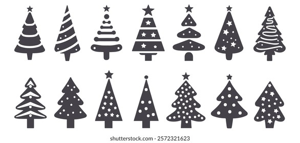 christmas tree vector. christmas tree.