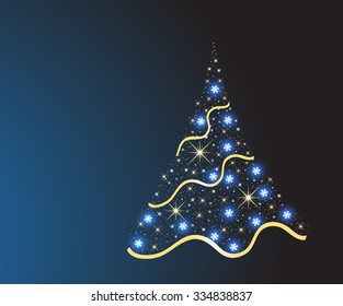 Christmas tree (vector)