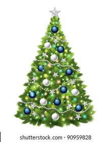 Christmas tree. vector