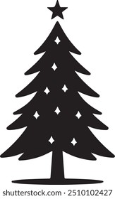 Ilustración de Arte vectorial de árbol de Navidad