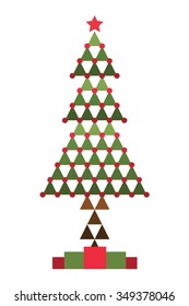 Christmas tree vector design