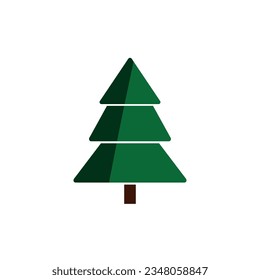 Christmas tree vector design illustration