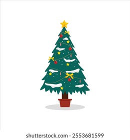 Christmas tree, Christmas tree vector design. sstkChristmas