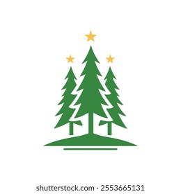 christmas tree vector design,christmas tree vector icon