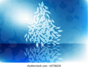 christmas tree. vector eps10