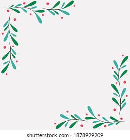 Christmas tree vector. free space for text. Christmas wallpaper.