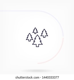 Christmas tree vector icon 10 eps , Lorem ipsum Flat design