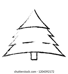 Christmas Tree Vector Icon