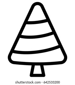 Christmas Tree Vector Icon