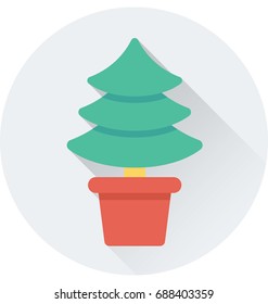 
Christmas Tree Vector Icon
