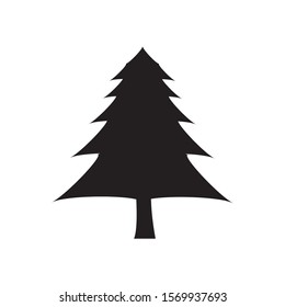 Christmas Tree Vector Icon Stock Vector
