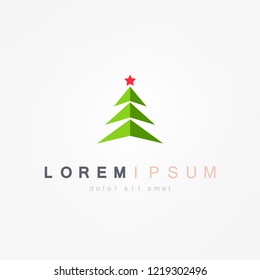 Christmas tree. Vector illustration