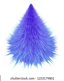 Christmas tree. Vector Illustration