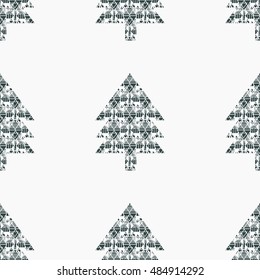 Christmas tree vector illustration