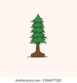 christmas tree vector illustration download