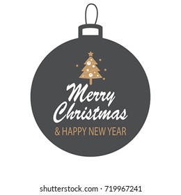 Christmas Tree. Vector, illustration eps10