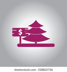 christmas tree Vector illustration christmas tree for sale