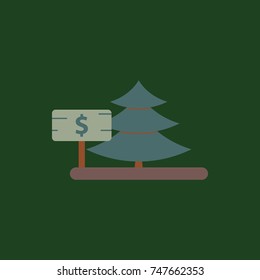 christmas tree Vector illustration christmas tree for sale
