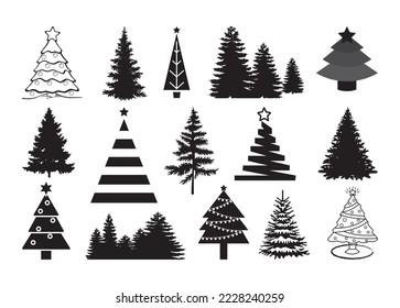 Christmas Tree vector For Print, Christmas Tree vector Clipart, Christmas Tree vector Illustration