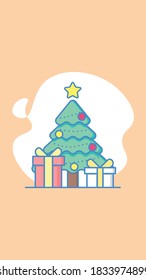 Christmas Tree vector Royalty free License