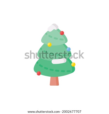 Christmas Tree Vector Silhouette x-mas Symbol | Logo | Isolated Variations