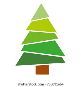 
Christmas tree. Vector10