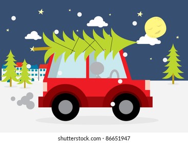 christmas tree vector/illustration