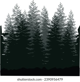 christmas, tree, winter, illustration, snow, vector, holiday, green, design, nature, decoration, forest, fir, pine, art, christmas tree, season, new year, pattern, card, wallpaper, celebration, year, 