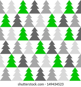 Christmas tree wrapping paper background