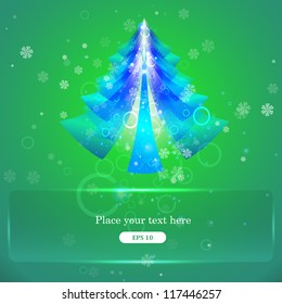 Christmas tree for your congratulations
