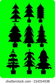 Christmas trees 