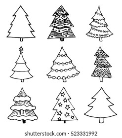 Christmas trees.