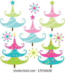 Christmas Trees (Candy Colors)