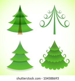 Christmas trees collection