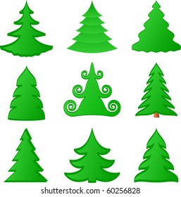 Christmas trees collection