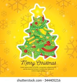 Christmas Trees illustration vector