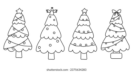 christmas trees new year lights star gifts