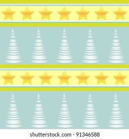 Christmas trees pattern