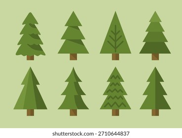 Christmas Trees Pine Fir Tree Vector