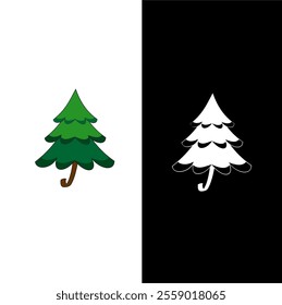 Christmas trees are similar to umbrellas