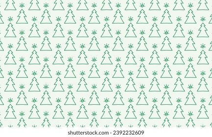 Christmas trees and star upside pattern design for any fabrics texture needs.