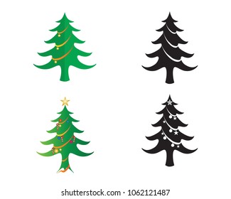 Christmas Trees vector illustration
